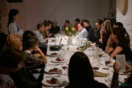 Cuisine (du) Terror in Sofia, Bulgaria. Overview of dining space  Cuisine (du) Terror in Sofia, Bulgaria. Overview of dining space