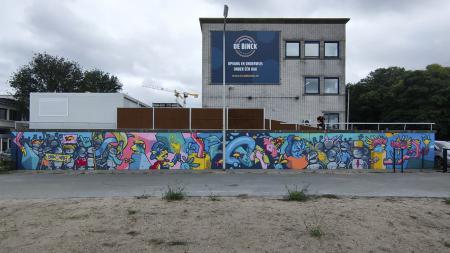  KC de Binck muurschildering 