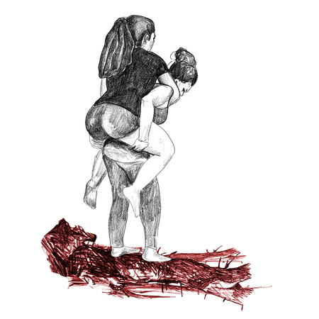  Drawings for Hollands Maandblad 2018-4. 