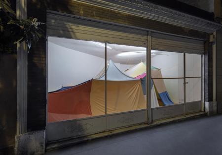   Installation view of 'Lose Voice tool kit