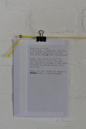 The Roof we made  The Roof we made