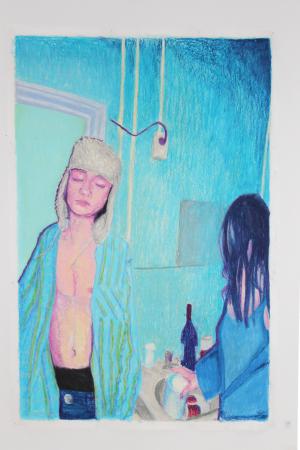  atelierfeestje in Stortenbekersstraat