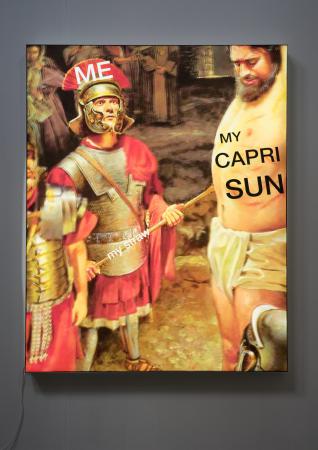   me, my straw, my capri sun