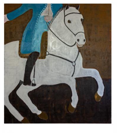  Equestrian portrait of Ferdinand-VII (3) (After Francisco de Goya, Retrato ecuestre de Fernando VII, 1808)