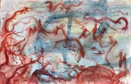 Untitled (Chinese landscape)  Untitled (Chinese landscape)