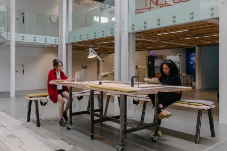  Hard Work, Soft Work - Working Table 