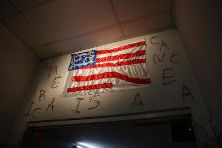  America is a Cancer (exhibition shot)