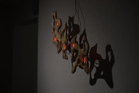  Untitled Light Emitting Sculpture #1&2