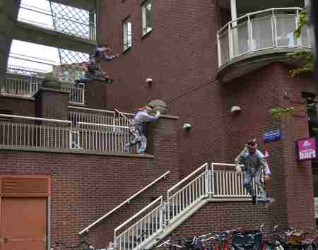  Parkour shaman performance