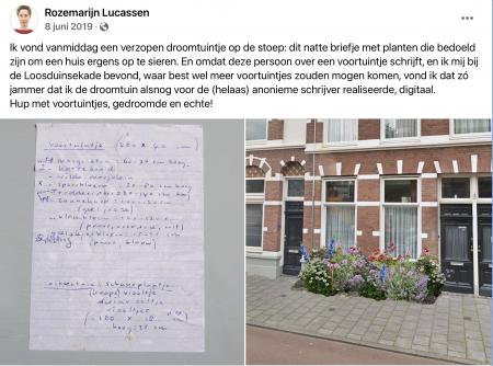  Verzopen droomtuintje