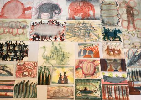 watercolours in progress  watercolours in progress