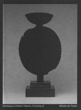  Catalogue of Stolen Objects, Courtesy of