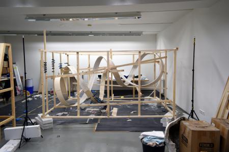  Monument to Non-existent Streets (Names), 2019-2021, work in progress at the Jan Van Eyck Academie