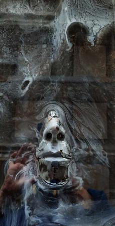  "The last swim" _from the serie Oil spills.