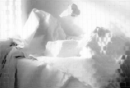  Sometimes up, sometimes down (woven)