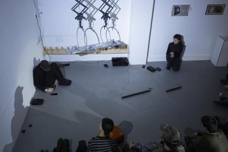 Plants, magnets, foil, transducers, cassette recorders, and bluetooth speakers  Plants, magnets, foil, transducers, cassette recorders, and bluetooth speakers