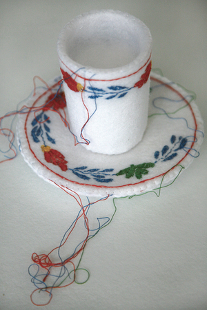  de koffie is uit de kunst
