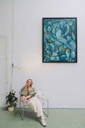  Photo self portrait with 'Water Bodies'